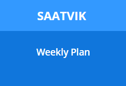 WeeklyPlan